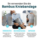 Charger l'image dans la galerie, BioAktiv Bambus Kniebandage
