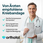 Charger l'image dans la galerie, BioAktiv Bambus Kniebandage
